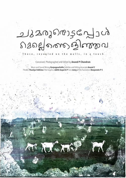 Those, revealed on the walls, in a touch poster