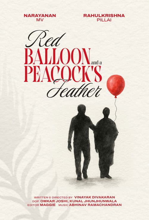 Red Balloon and a Peacock's Feather poster